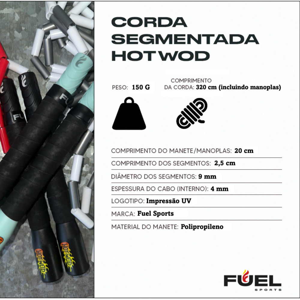 HotWOD - Long Handle - Cor: Caribbean