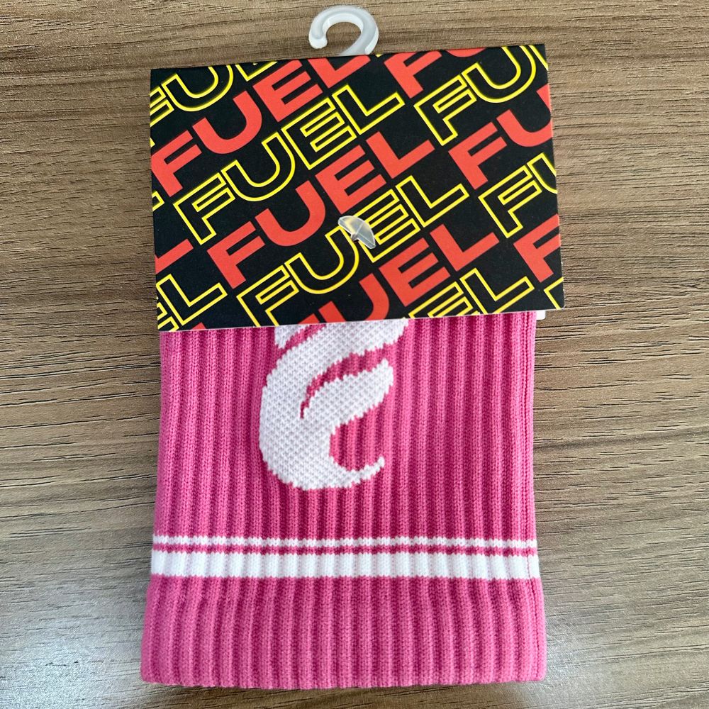 Munhequeira Canelada - Pink