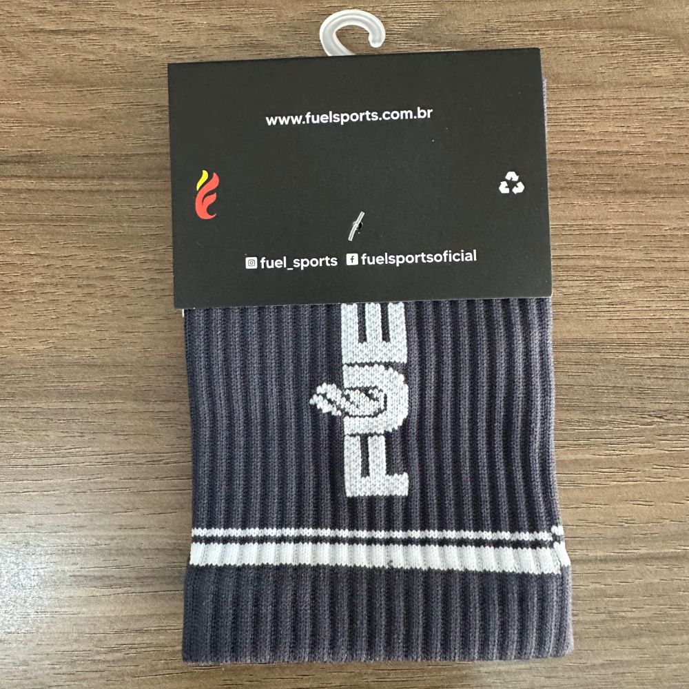 Munhequeira Canelada - Gray