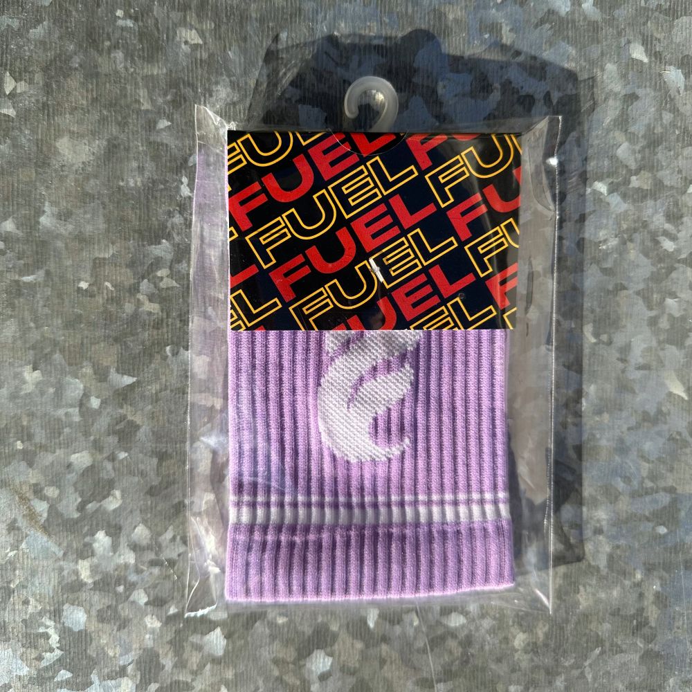 Munhequeira Canelada - Purple