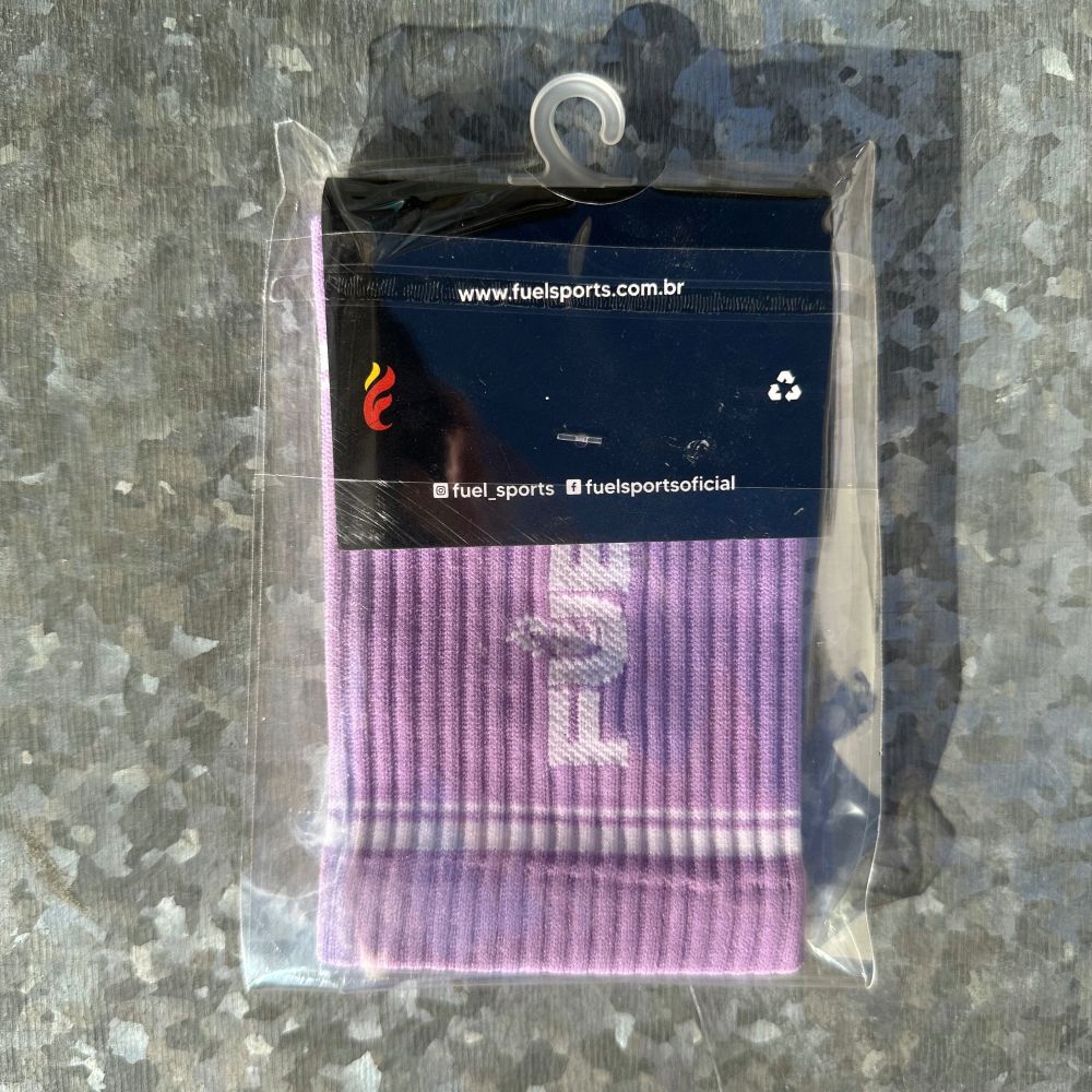 Munhequeira Canelada - Purple