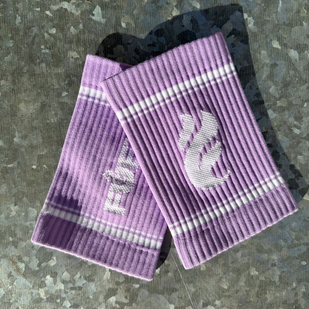 Munhequeira Canelada - Purple