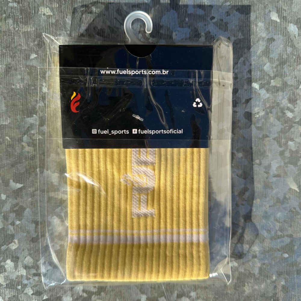 Munhequeira Canelada - Yellow