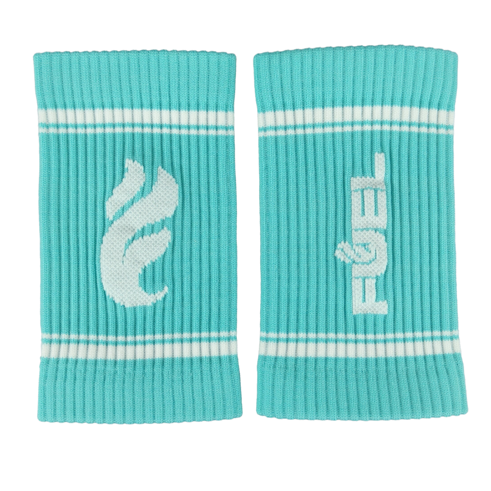 Munhequeira Canelada - Turquoise